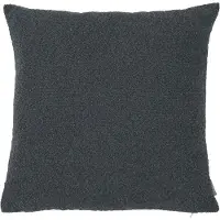 Mars & More King Bouclé kussen donkergrijs 45x45cm