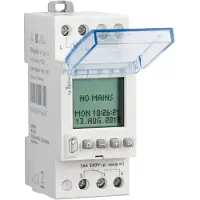 Legrand AlphaRex³ D21, digitale weektimer, 230 VAC, 1 kanaal, 2 tijdzones, 1 stuk.