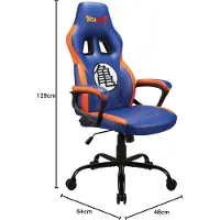 Subsonic - Dragon Ball Z - Gaming Stoel Blauw en Oranje