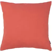 Mars & More Flannel coral red Cushion 45 cm x 45 cm