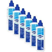 Eye fresh 6 x 250 ml - Alles-in-één Lenzenvloeistof voor zachte contactlenzen - Voordeelverpakking
