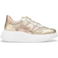 Wonders Dames Zénit bronzen pantoffels (41), Leer, 3 tot 5 cm, Veters, Casual, Brons A-3622