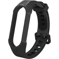 Tech-Protect Polsband voor Xiaomi Mi Smart Band 5 / 6 / 6 NFC - zwart (TPU), Horlogebandjes, Zwart