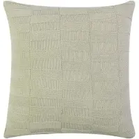 Mars & More Jorvik Kussen licht groen 45x45cm