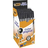 BIC Cristal Original - Balpen - 50 stuks - Zwart
