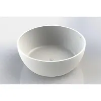 Arcqua Vrijstaand ligbad cusco rond 153 cm glans wit