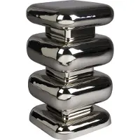Dutchbone Bijzettafel Stubby Stool Silver