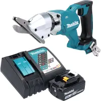 Makita DJS 800 RT1 accu vezelcementschaar 18 V borstelloos + 1x accu 5,0 Ah + oplader