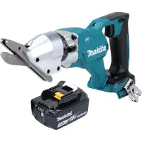 Makita DJS 800 F1 accu vezelcementschaar 18 V borstelloos + 1x accu 3,0 Ah - zonder oplader