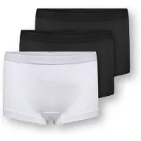 ONLY GIRLS Onderbroek 'KOGLOLA' grijs gemêleerd / zwart