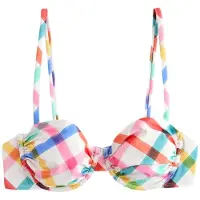 Next Bikinitop blauw / lichtroze / rood / wit