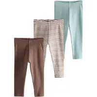 Next Leggings lichtbeige / hemelsblauw / chocoladebruin / donkerbruin