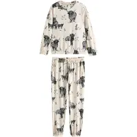 Next Pyjama crème / zwart