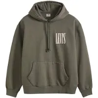 Levi's Sweatshirt olijfgroen / wit