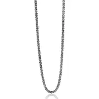 Zinzi zilveren schakelketting 4,5mm breed 45cm ZIC1057