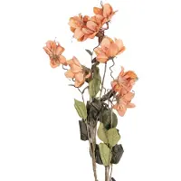 Clayre & Eef Kunstbloem 120 cm Oranje Kunststof