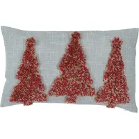 Mars & More Spartree kussen beige rood 30x50cm