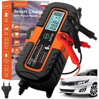 Zenwire JMD-6S Acculader 6V 12V 6A - Druppellader Auto Accu - AGM GEL Loodzuur - LCD - Accureparatiefunctie
