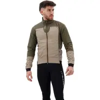Castelli Fly Thermal Beige/Bruin Lange Mouw Jas