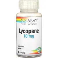 Solaray Lycopeen 10 Mg 60 Eenheden