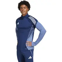 Adidas Tiro 25 Competition Trainingstrui 1/4-Zip Donkerblauw Lichtblauw Wit