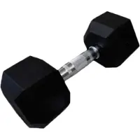 Softee Hex Dumbbell 15kg Zilver
