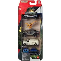 Matchbox 5 IN BOX JURASSIC WORLD REBIRTH METAL (1:64) 5 PACK