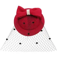 Banned - Judy Hat Hoed - Rood