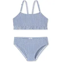Schiesser Bikini ' Aqua Kids ' donkerblauw / wit