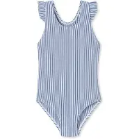 Schiesser Badpak ' Aqua Kids ' donkerblauw / wit