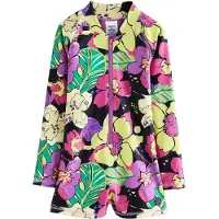 Next Badpak geel / lila / pink / zwart