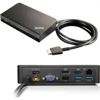 Lenovo 03X6296, Kabel, OneLink+, 3,5 mm, 10/100/1000 Mbit/s, Zwart