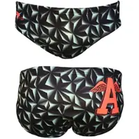 Turbo Mountain Geo Swimming Brief Zwart 6 Years Jongen