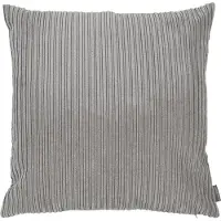 Mars & More Duke Velvet Rib kussen grijs 45x45cm