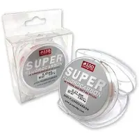 ASSO Super 50 M Flurocarbon Transparant 0.100 mm