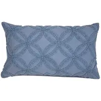 Mars & More Annika Kussen stonewash blauw 30x50cm