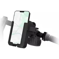Musthavz EasyLock Smartphonehouder voor Fiets & Scooter – 360° Draaibaar – Stevige Universele Telefoonhouder – Schokbestendig