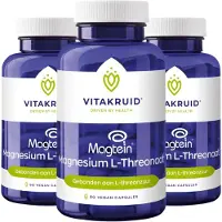 Vitakruid 3x Magnesium L-threonaat magtein (90 capsules)