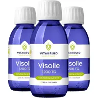 Vitakruid Visolie 1200 TG VIT A D E 125 ML