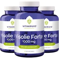 Vitakruid 3x Visolie Forte 1000 mg (180 softgels)