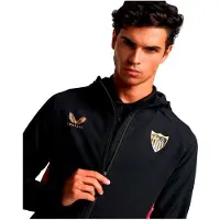 Castore Sevilla Fc 24/25 Pro Players Hoodie Zwart S Man