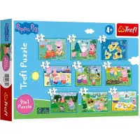 Trefl Peppa pig puzzel - 9 in - 1 puzzel