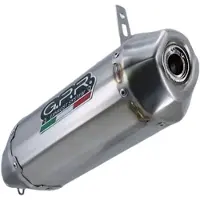 Gpr Exhaust Systems Pentacross Inox Can Am Outlander 650 Xt 2013-2023 Round Gehomologeerde Slip On Uitlaatdemper
