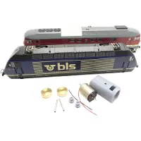 Roco micromotor HR018C motor ombouwset voor BR 101, Ludmilla, BR 130, BR 132, BR 142, u.a.