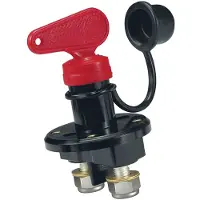 Quick Italy Unipolar Battery Switch 140a Goud 64 mm