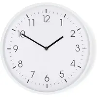 Nedco Wandklok | Nedis | Ø 30 cm (Stille beweging, Wit)