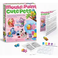 4M Mould & Paint Cute Pets FRIDGE MAGNET MAKER