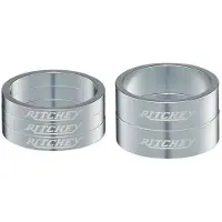 Ritchey Classic Headset Spacers 29mm | 2x10mm+3x5mm | Silver