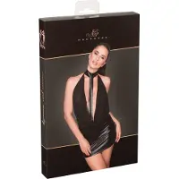 Noir Handmade Jurk Transparent XL