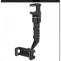 Rixus universal rearview mirror telefoon Auto houder 360 ° Rotatie Verstelbare Telefoonhouder Auto Achteruitkijkspiegel Mount Multifunctioneel